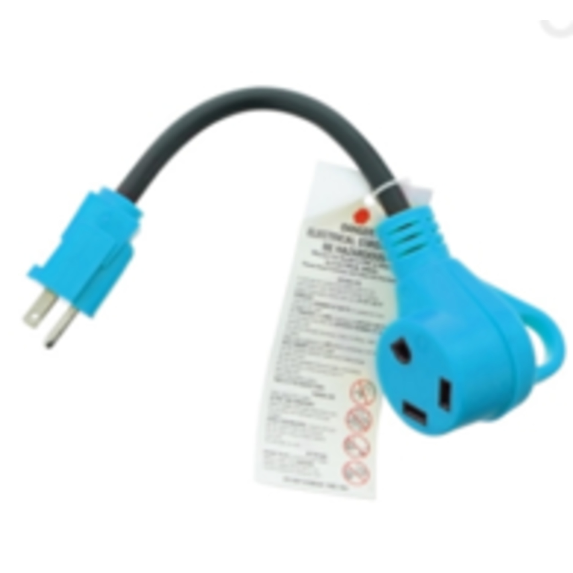 Road & Home, 12in. Male RV Electrical Hookup Cord, Cord Length 1 ft, Model# 692119
